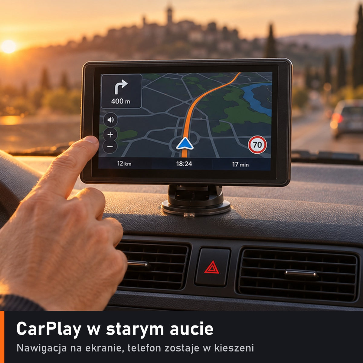 Ekran CarPlay i Android Auto do każdego auta – Kokpito